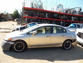 2007 Honda Civic LX Gold Sedan 1.8L Vtec AT #A24896